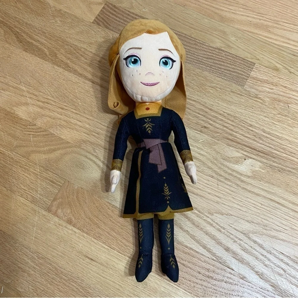 Disney Anna Plush Doll Stuffed Toy Kids Frozen